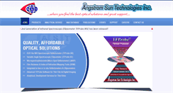 Desktop Screenshot of angstec.com