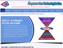 Tablet Screenshot of angstec.com
